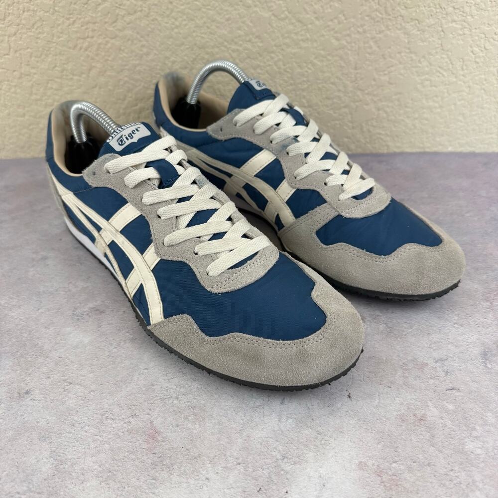 Asics Onitsuka Tiger Ultimate 81 Blue Gray Sneakers 1183B400 Mens 11